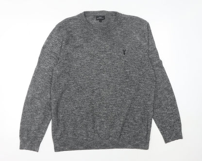 Next Men's Grey Pullover Jumper Size L