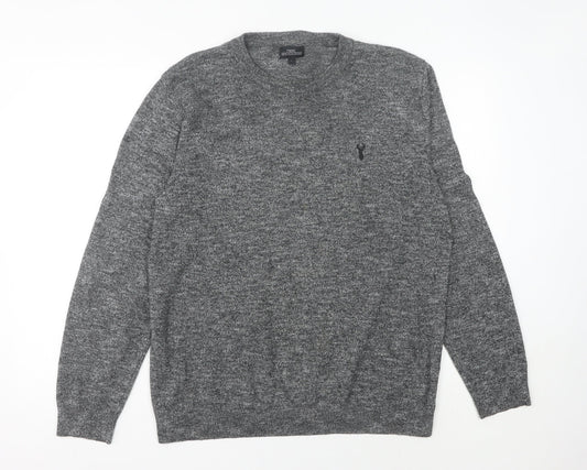 Next Men's Grey Pullover Jumper Size L