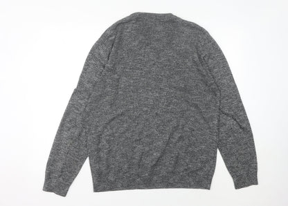 Next Men's Grey Pullover Jumper Size L
