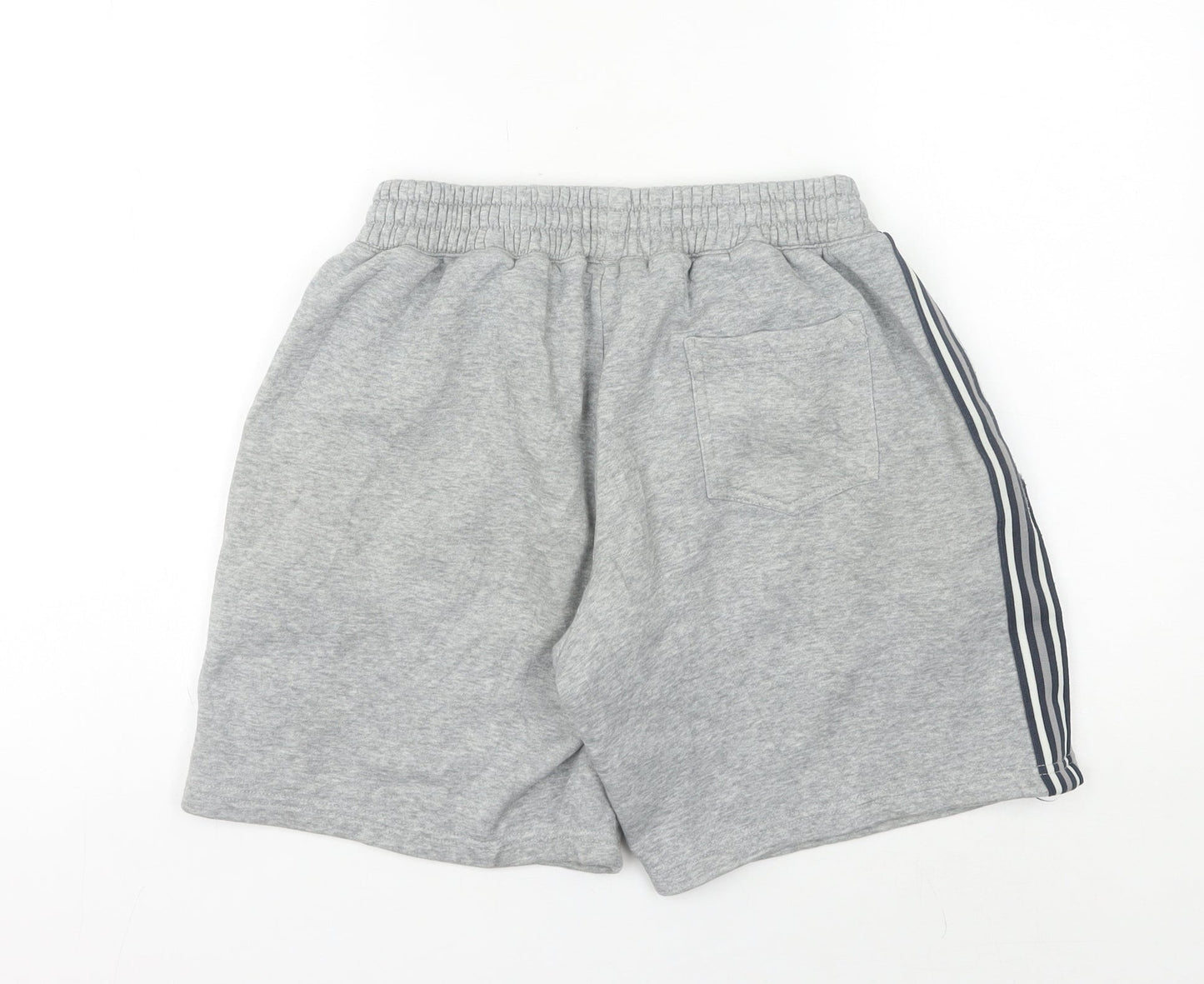 Rhino Skin Men's Grey Sweat Shorts M Elastic Waist