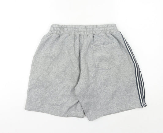 Rhino Skin Men's Grey Sweat Shorts M Elastic Waist