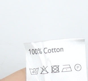 John Lewis Men's Red Cotton Trousers Size 36