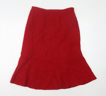 Eastex Women's Red Flare Skirt Size 12