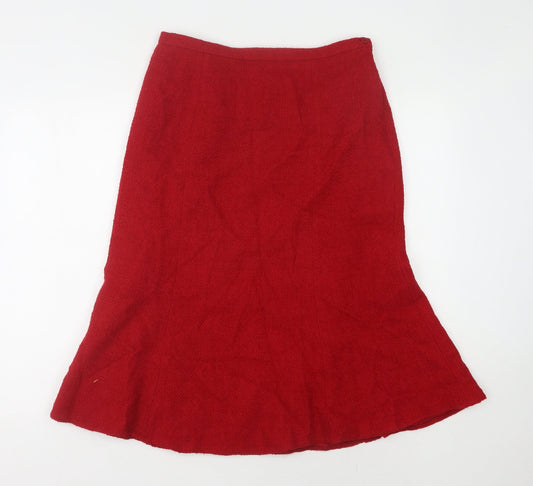 Eastex Women's Red Flare Skirt Size 12