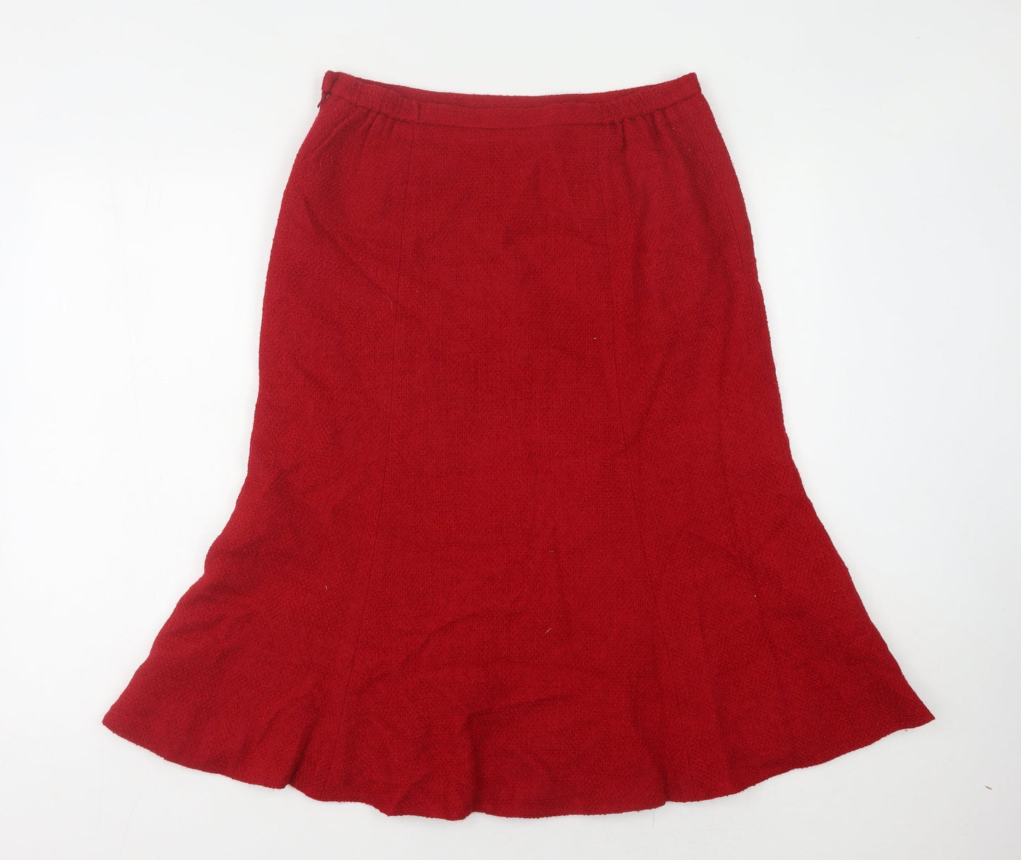 Eastex Women's Red Flare Skirt Size 12