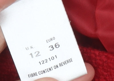 Eastex Women's Red Flare Skirt Size 12