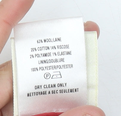 Eastex Women's Red Flare Skirt Size 12