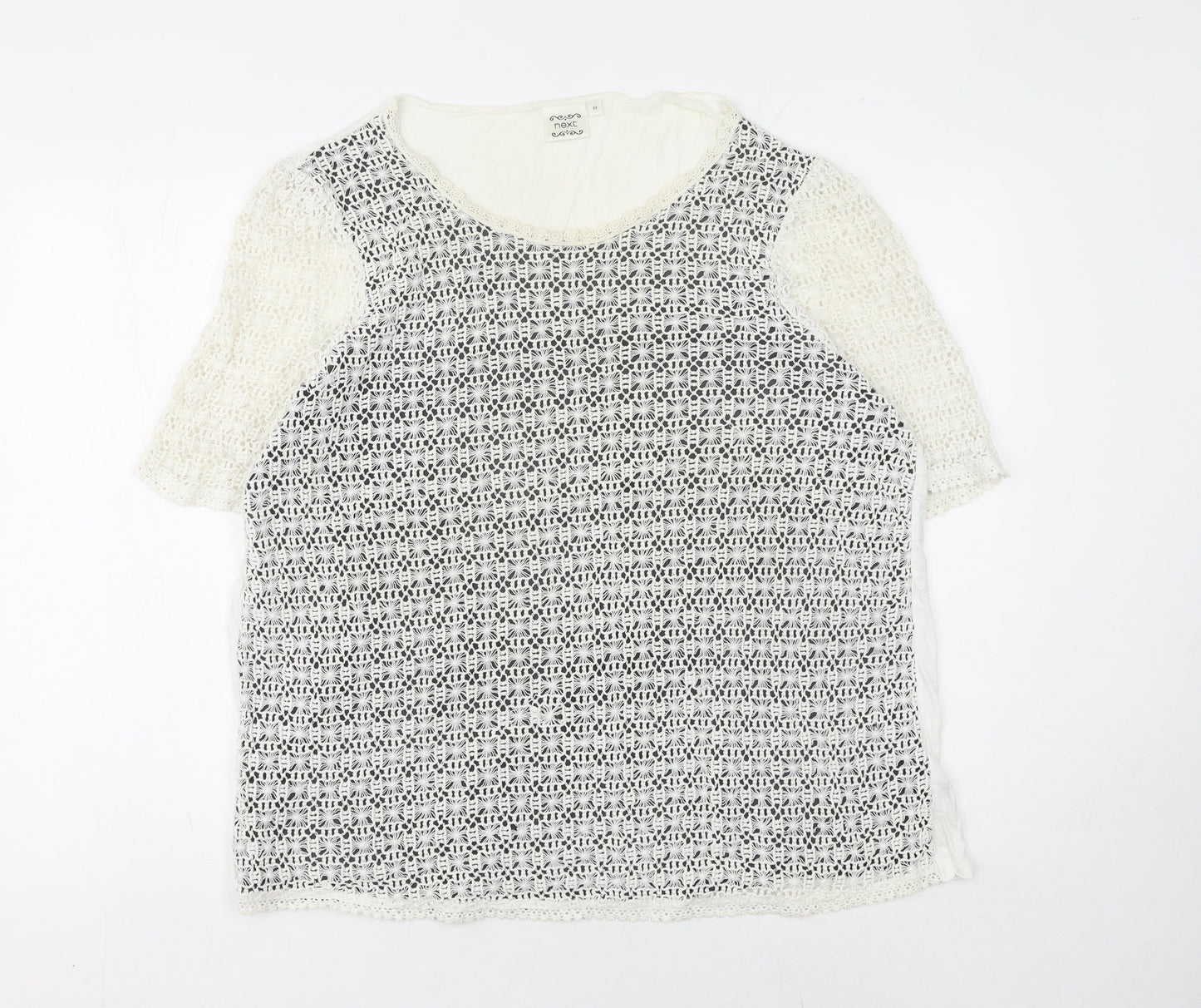 Womens UK Size 20 NEXT White Basic Blouse