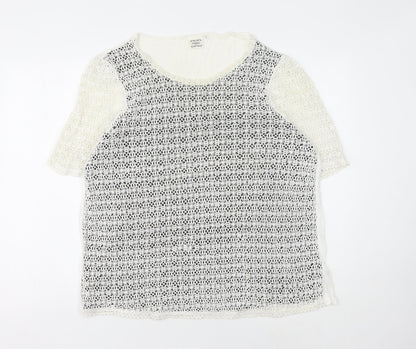 Womens UK Size 20 NEXT White Basic Blouse