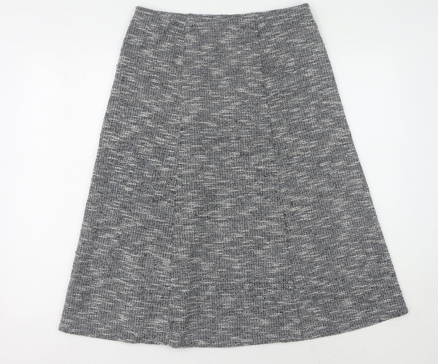 Marks and Spencer Women's A-Line Grey Skirt Size 12