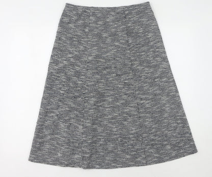 Marks and Spencer Women's A-Line Grey Skirt Size 12