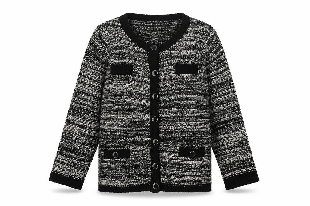 Womens UK Size S Wallis Black Cardigan Jumper