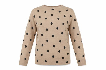 Womens UK Size 6 Marks and Spencer Beige Pullover Jumper