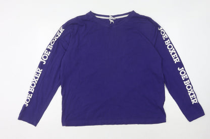 Joe Boxer Men's Blue XL Long Sleeve T-Shirt