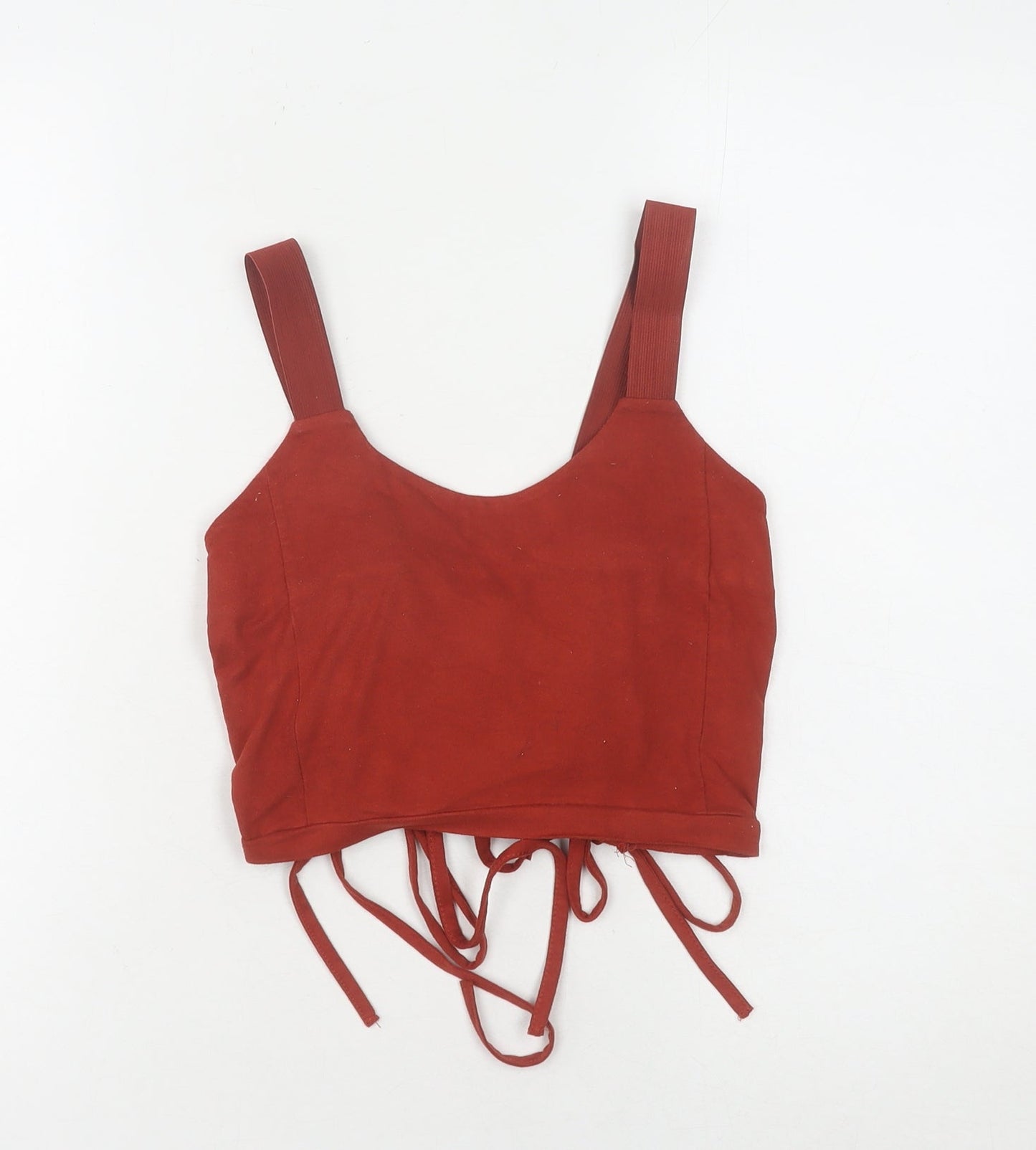 Womens UK Size 8 River Island Red Camisole Blouse