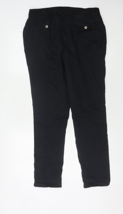 Zara Men's Black Trousers Size 38