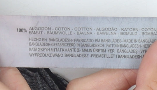 Zara Men's Black Trousers Size 38