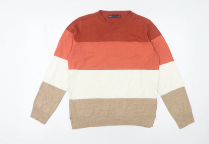 Womens UK Size 10 Marks and Spencer Multicoloured Pullover Jumper