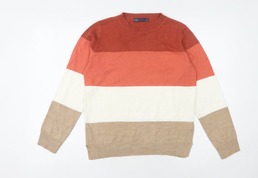 Womens UK Size 10 Marks and Spencer Multicoloured Pullover Jumper