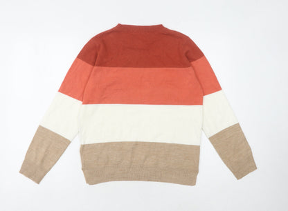 Womens UK Size 10 Marks and Spencer Multicoloured Pullover Jumper