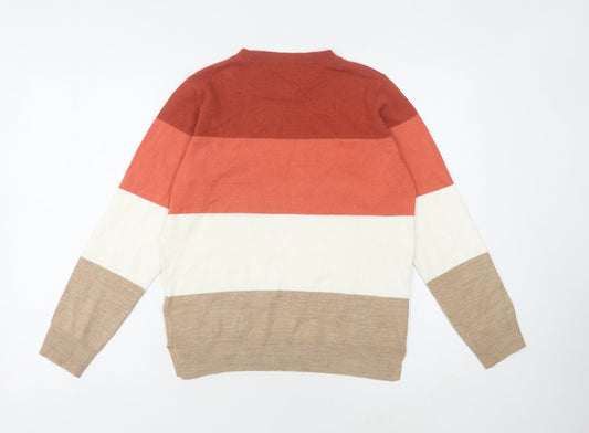 Womens UK Size 10 Marks and Spencer Multicoloured Pullover Jumper