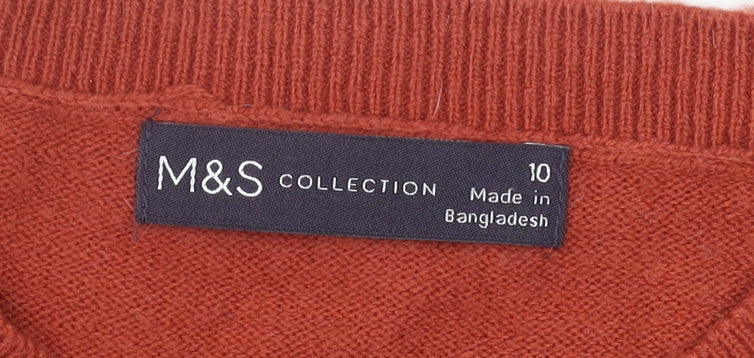 Womens UK Size 10 Marks and Spencer Multicoloured Pullover Jumper