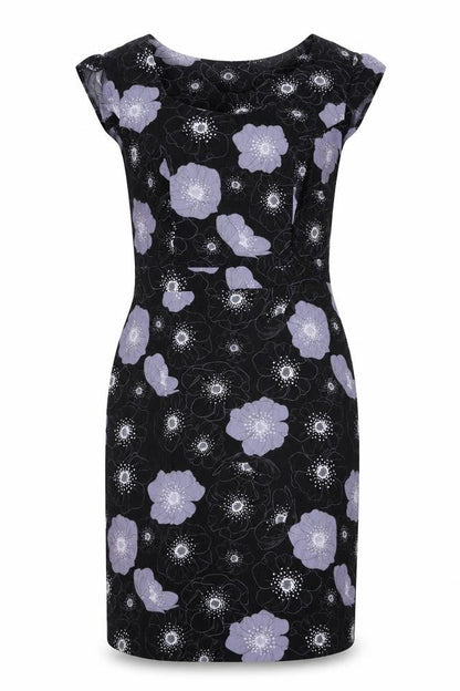 Pepperberry Women's Black Floral Dress Size 12