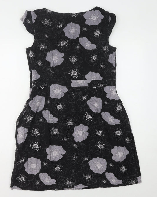 Pepperberry Women's Black Floral Dress Size 12