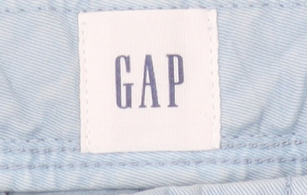 GAP Men's Blue Chino Trousers, M, Regular Fit
