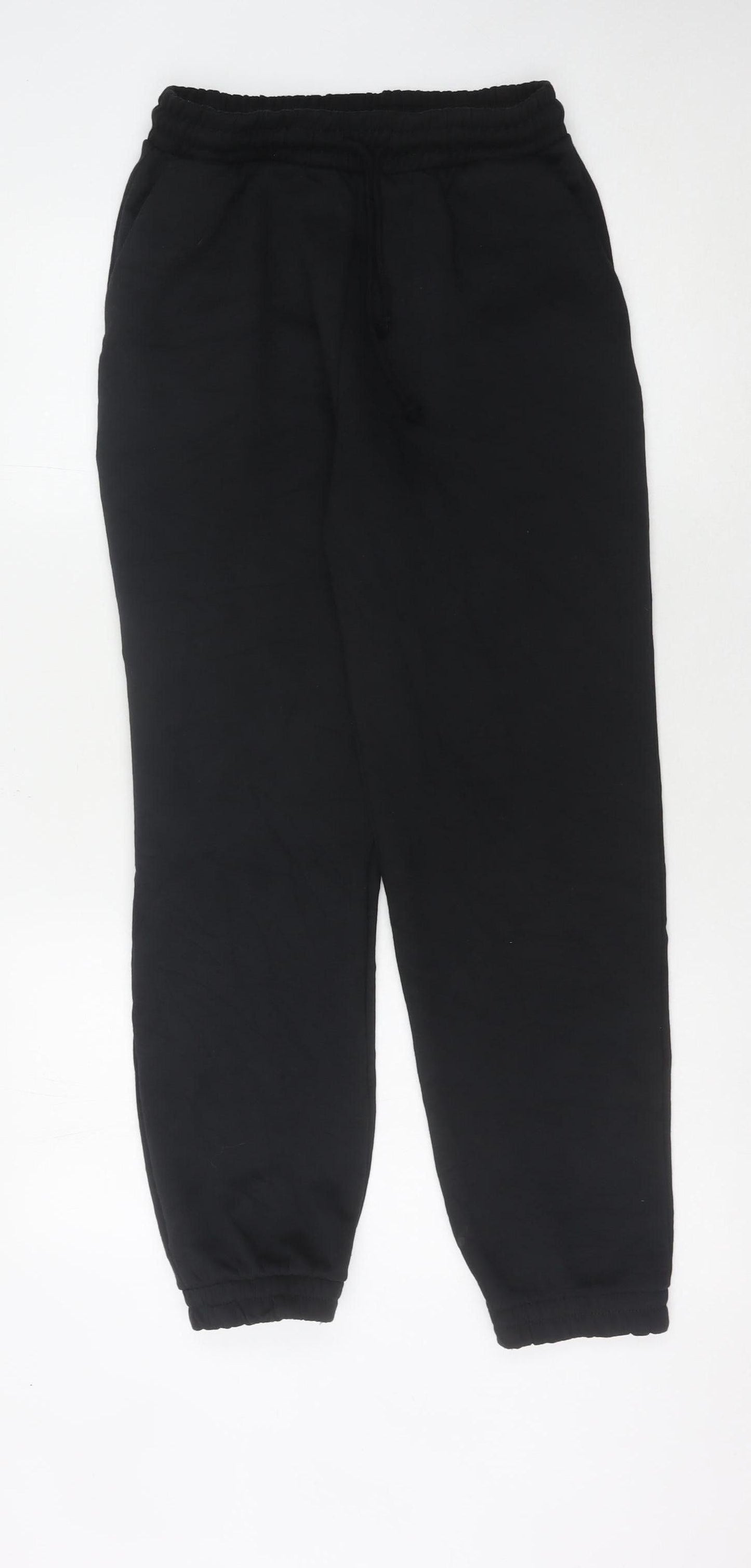 Zara Women's Black Jogger Trousers, Size M