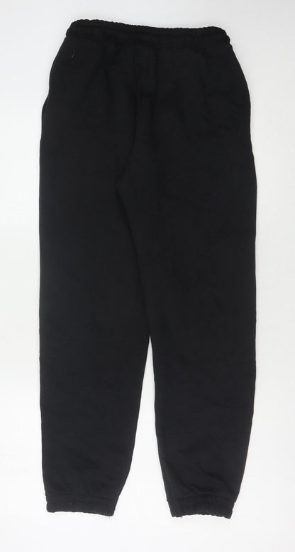 Zara Women's Black Jogger Trousers, Size M