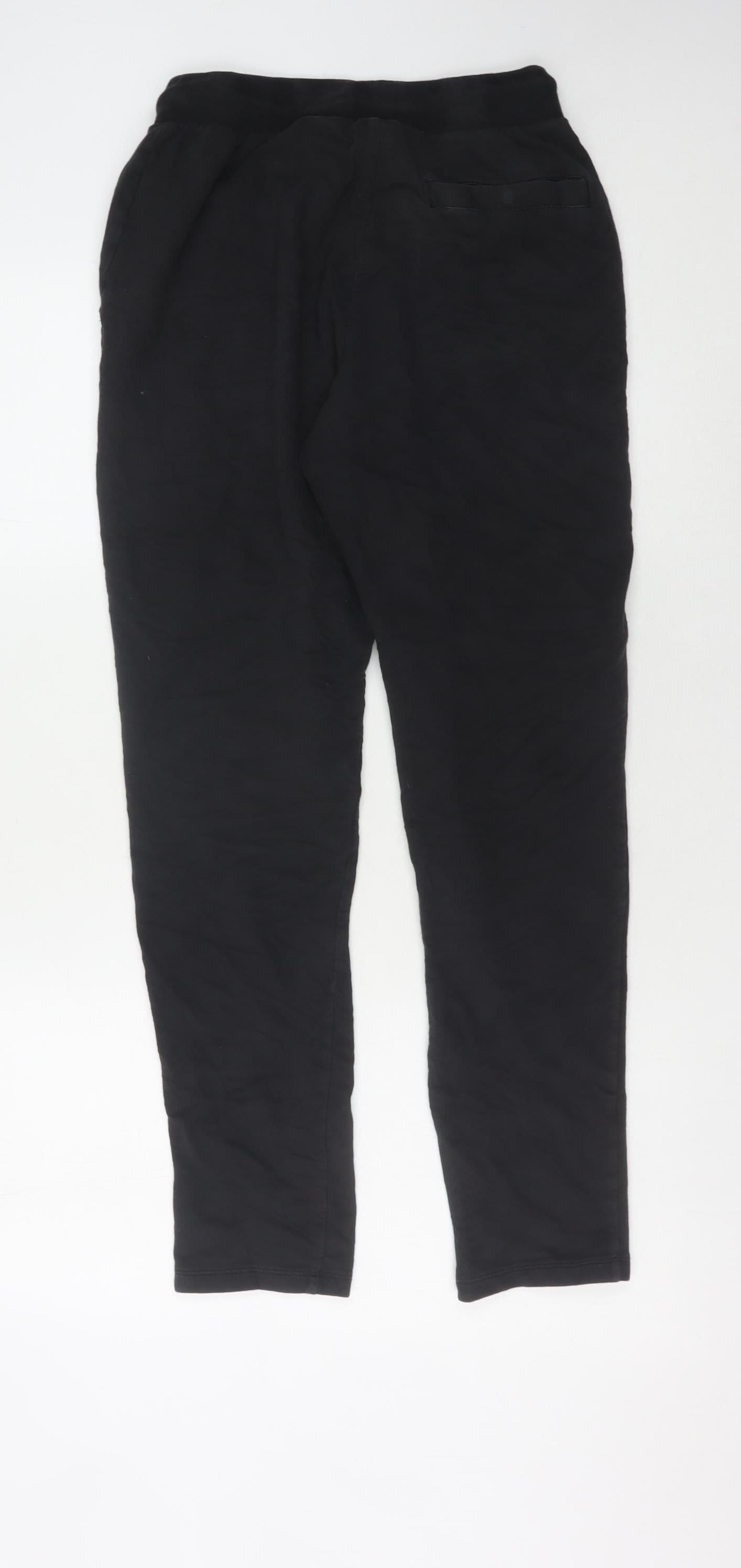 Womens UK Size S adidas Regular Fit Jogger Black Trousers