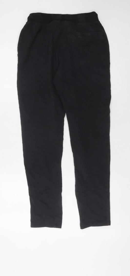 Womens UK Size S adidas Regular Fit Jogger Black Trousers