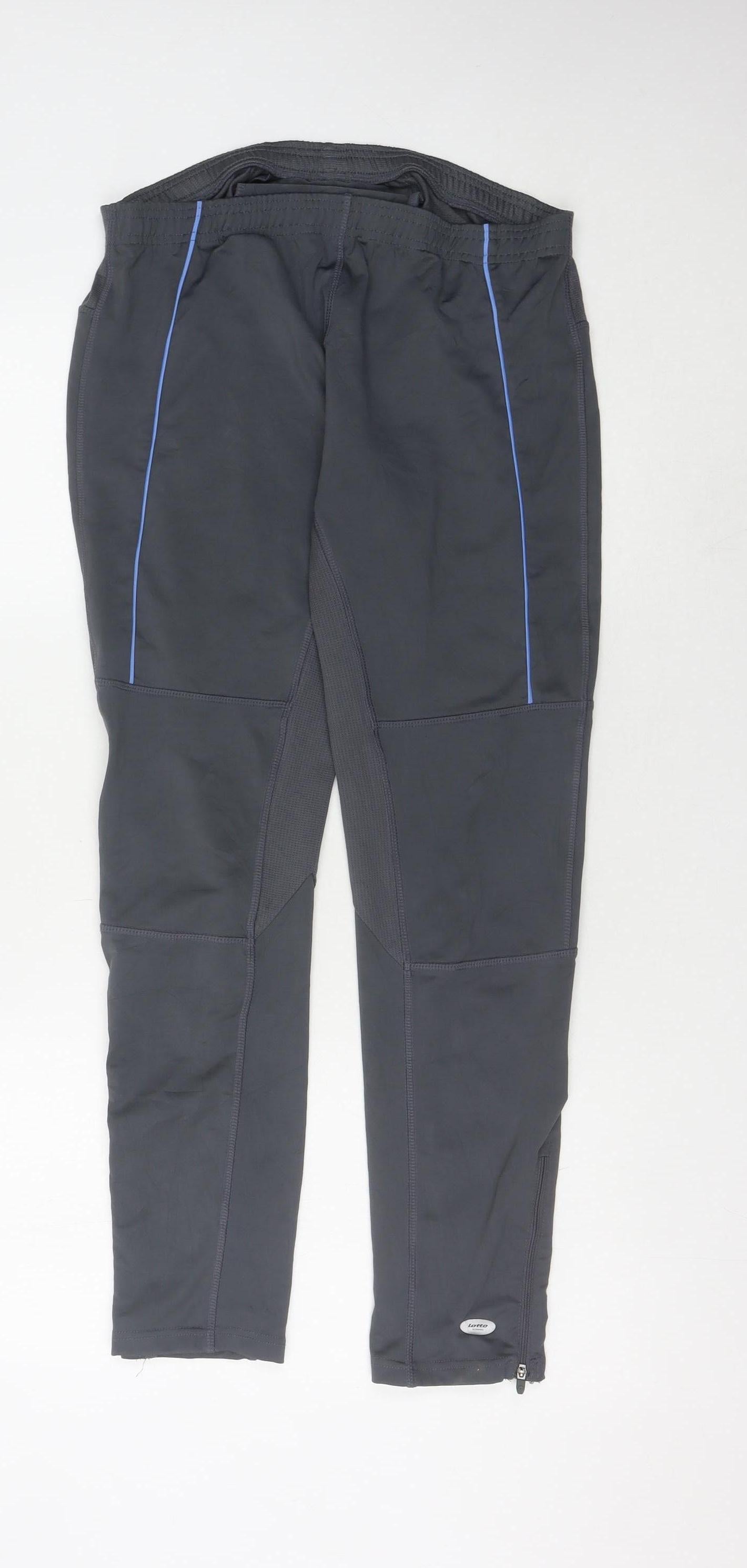 Lotto Women's Black Trousers Size 16 Running Activewear