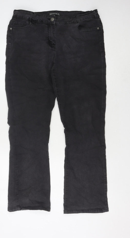 Bonmarché Women's Black Size 16 Jeans