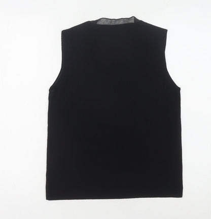 Womens UK Size 12 VIZ-A-VIZ Black  Tank