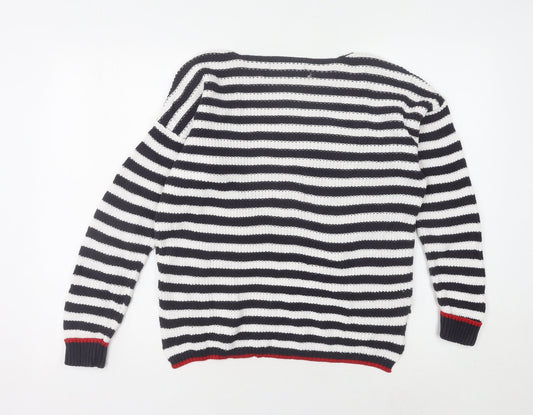 Womens UK Size M Marks and Spencer Multicoloured Pullover Jumper