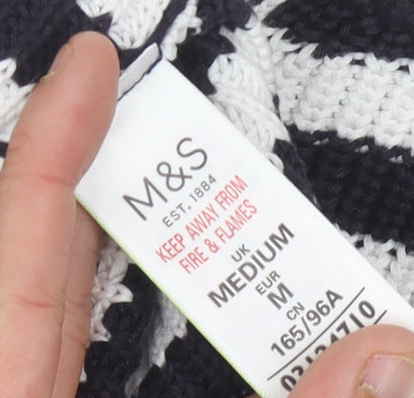 Womens UK Size M Marks and Spencer Multicoloured Pullover Jumper