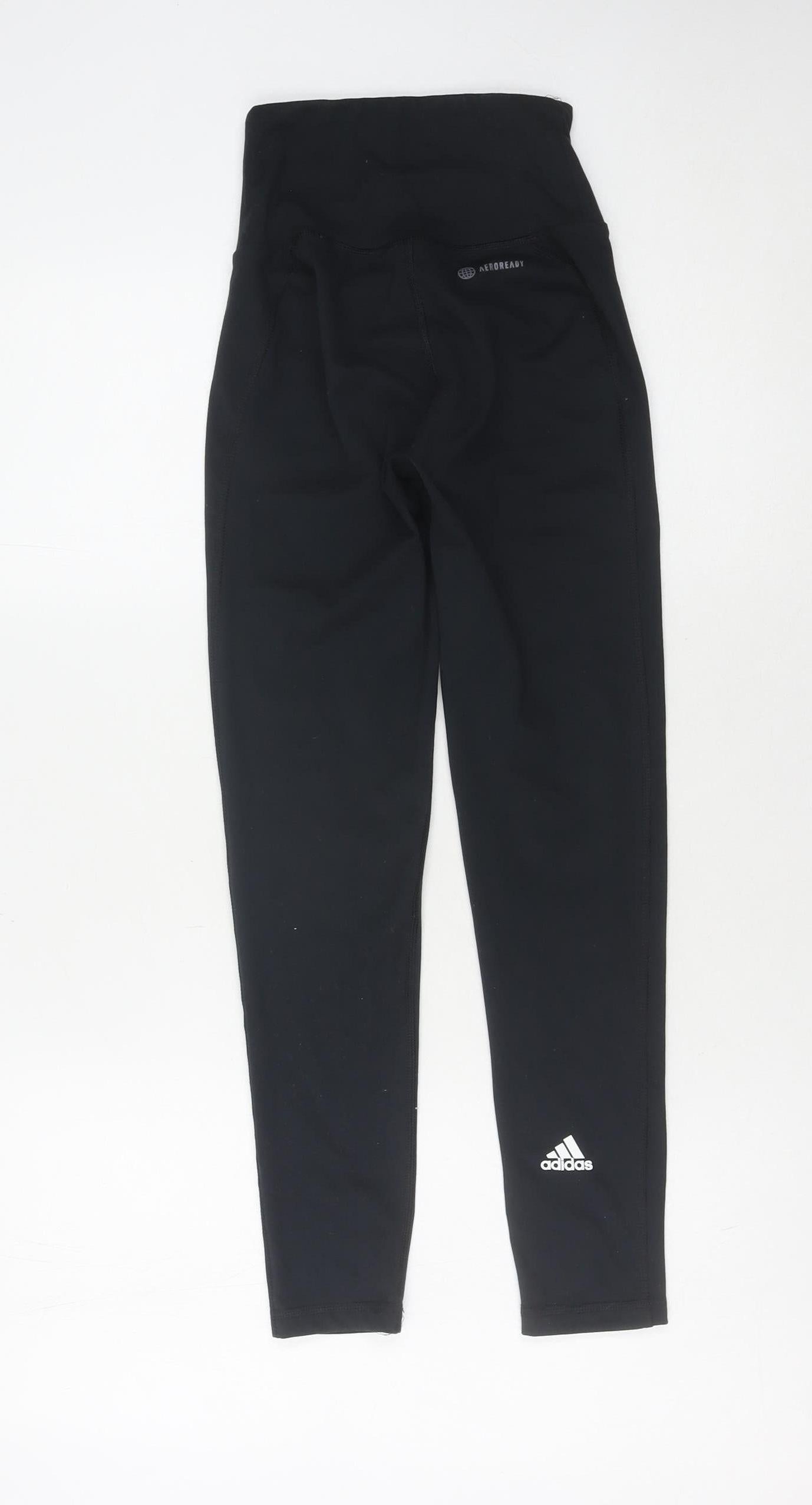 Womens UK Size XS adidas  Leggings Black Leggings