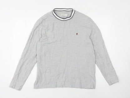 Mens UK Size L Farah 1920 Grey  T-Shirt