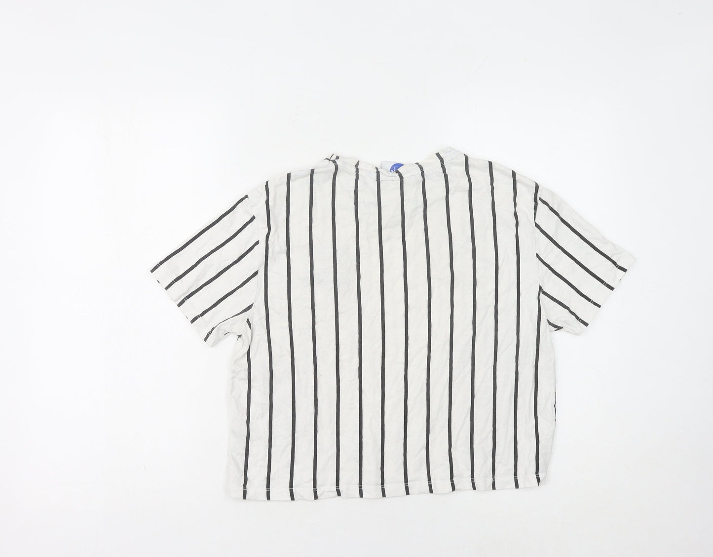 Unisex Adults UK Size S NASA White Basic T-Shirt