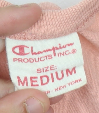 Mens UK Size M Champion Pink  T-Shirt