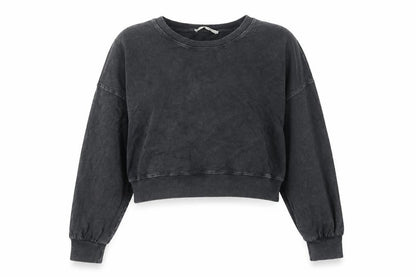 Clockhouse Women's Black Pullover Sweatshirt M