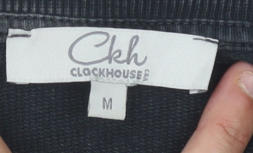 Clockhouse Women's Black Pullover Sweatshirt M
