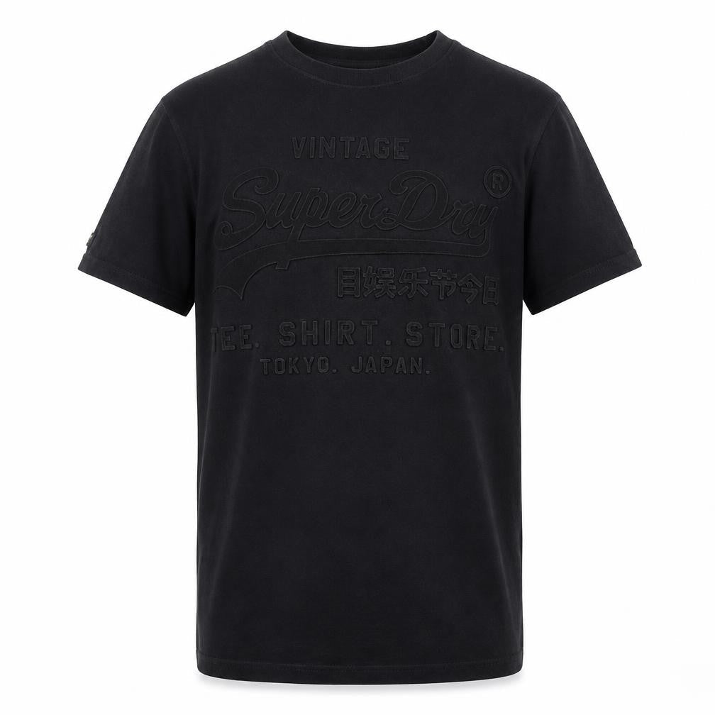 Mens UK Size S Superdry Black  T-Shirt