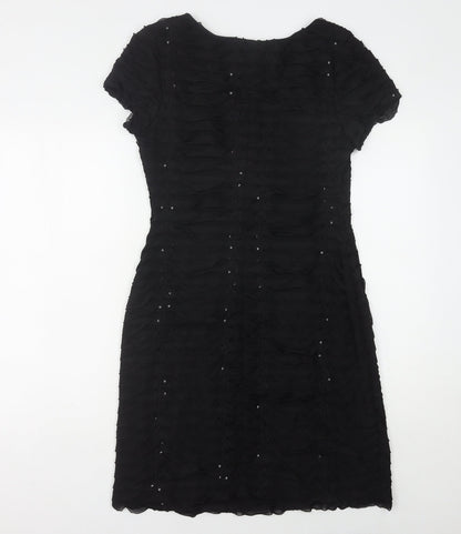 Connected Apparel Women's Black Dress - Size 8