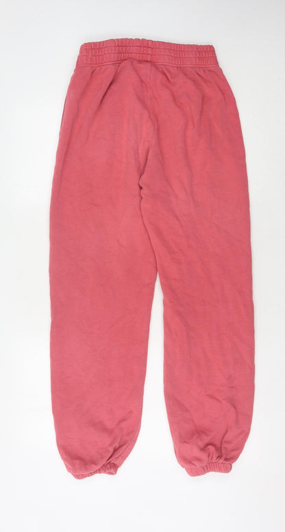 Nike Women's Pink Jogger Trousers - Size S