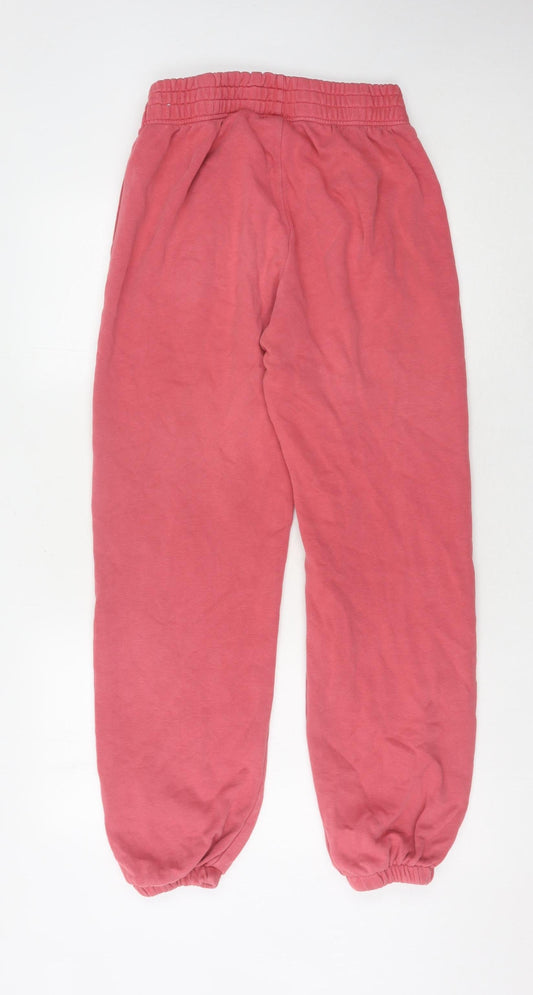 Nike Women's Pink Jogger Trousers - Size S
