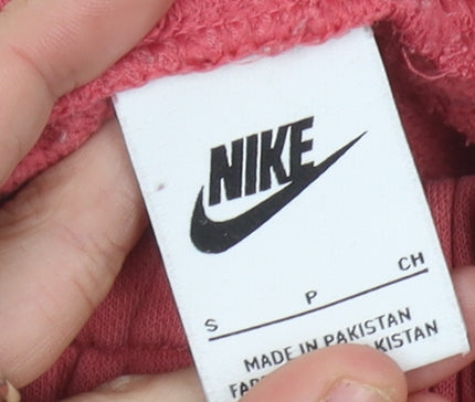 Nike Women's Pink Jogger Trousers - Size S