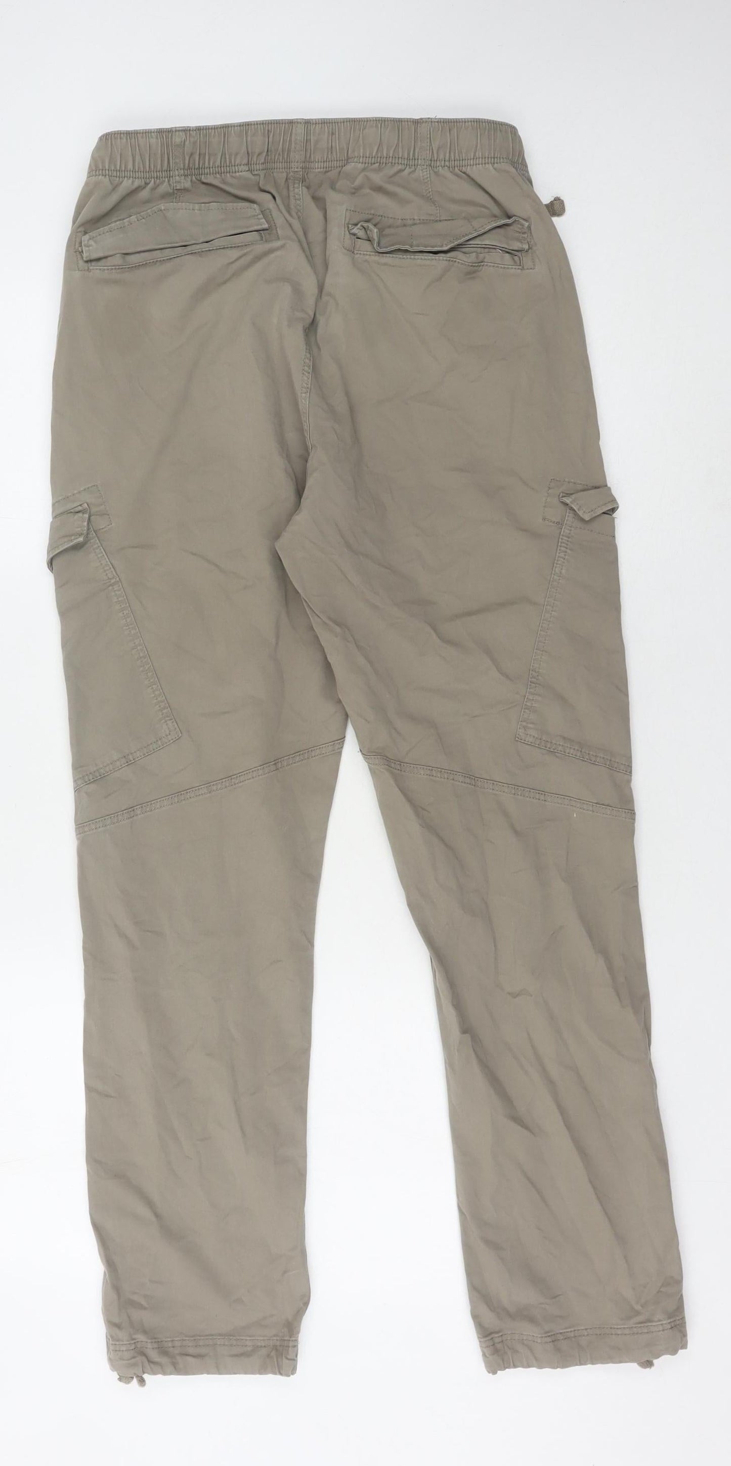 Marks & Spencer Men's Beige Cargo Trousers S